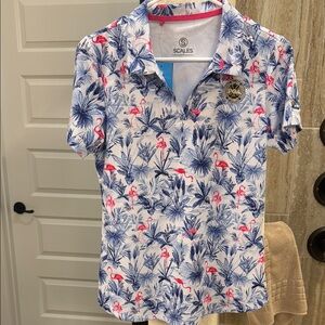 NWT Scales Gear Women’s PGA Performance Polo Shirt Small